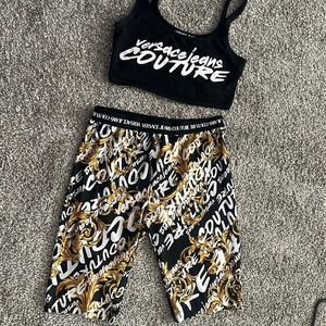 Versace couture hood condition worn once